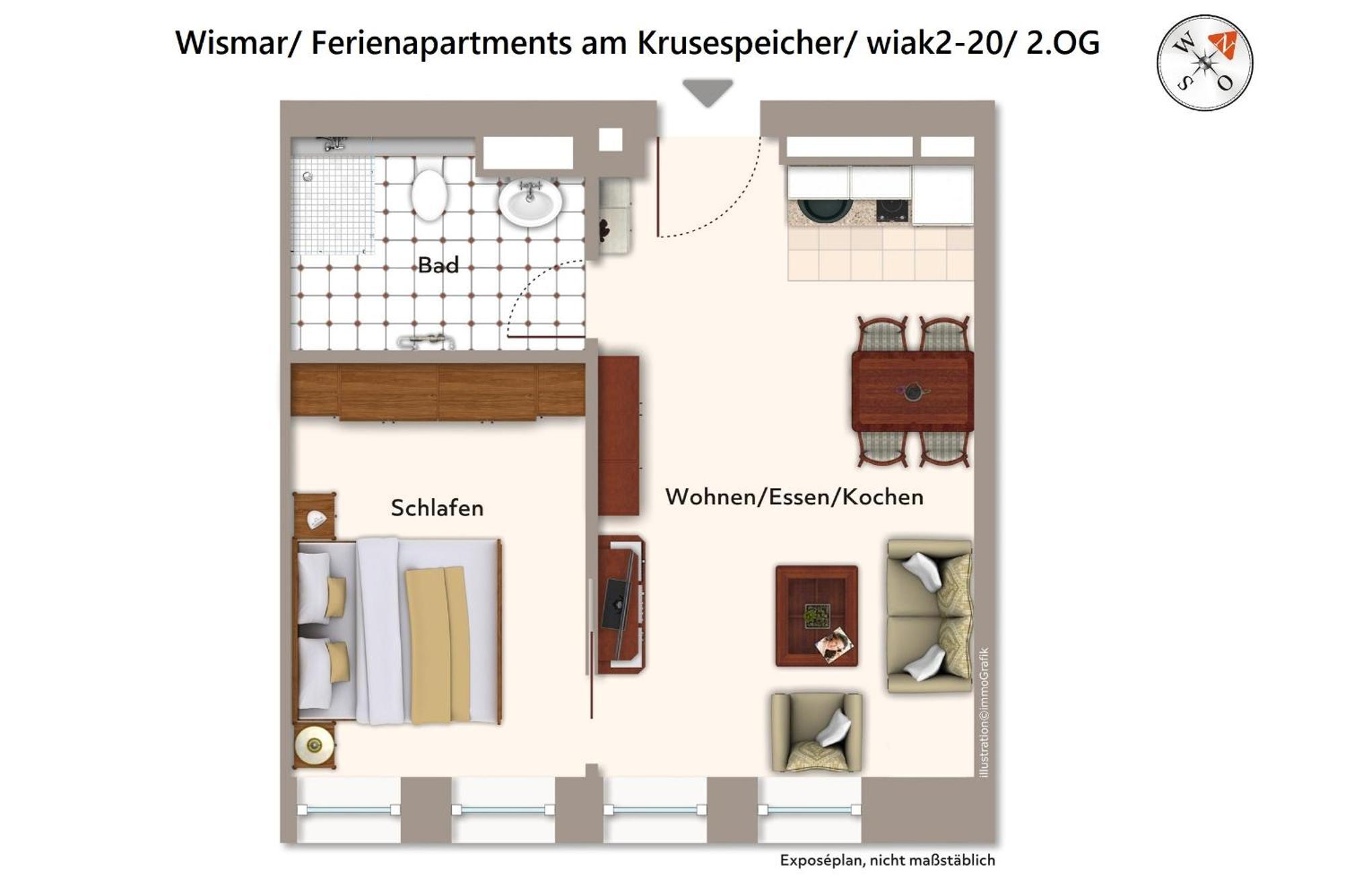 Ferienapartments Am Krusespeicher Ferienapartments Am Krusespeicher 2-20 Wißmar Extérieur photo